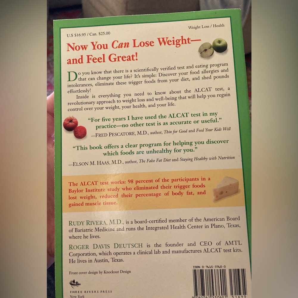Your hidden food allergies are making you Fat by Rudy Rivera, M.D. and Roger D - Picture 3 of 4